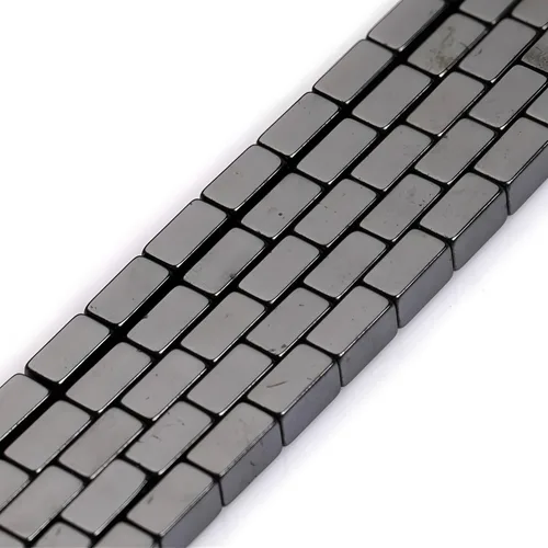 Miniatura 35 de HAAMIIQII 35 piezas de cuentas de gema suelta de hematita negra natural de 12 mm en forma circular, cuentas de piedra espaciadora para hacer