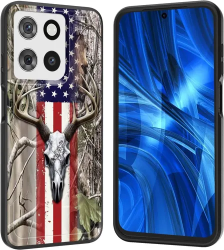 Miniatura 187 de Funda para Moto G 5G 2023, [probada en caídas de grado militar], resistente, resistente, resistente, a prueba de golpes, funda protectora