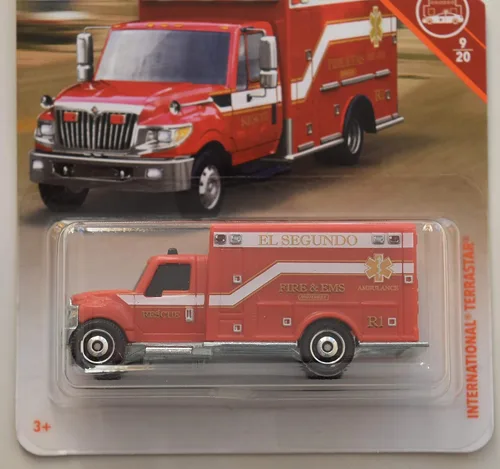 Miniatura 2 de Matchbox Rescue Series International TERRASTAR 9/20, ROJO