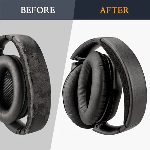 Miniatura 3 de SOULWIT Funda de diadema para auriculares Bose QC35 y QuietComfort 35 II (QC35 ii), repuesto para auriculares, pieza de reparación de almohadilla
