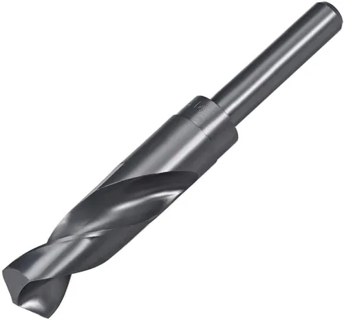 Miniatura 21 de Auniwaig Broca de vástago reducido de 0.51 "0.512 in rodante de nitruración de óxido negro de acero de alta velocidad HSS 6542 para placa