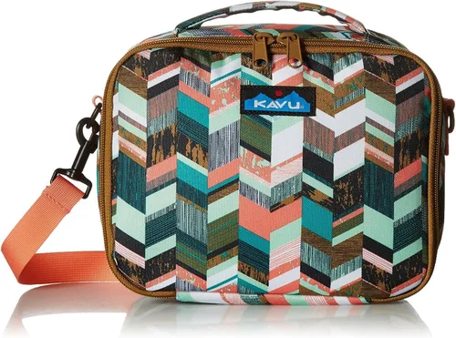 Miniatura 5 de KAVU Lonchera con aislamiento acolchado a prueba de fugas paquete de comida cruzada Island Ikat