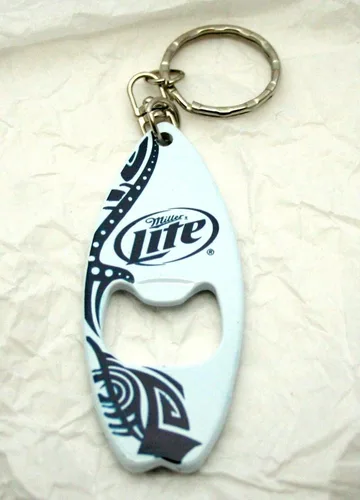 Miniatura 3 de Miller Lite Llavero de tabla de surf/abrebotellas