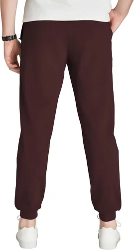 Miniatura 10 de Idtswch 30/32/34/36/38/40. Pantalones deportivos altos para hombre, extra largos, con bolsillos con cremallera