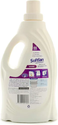 Miniatura 2 de Softlan Detergente Líquido Aroma Lavanda 67oz Manchas y Suciedad Blanqueamiento Ropa