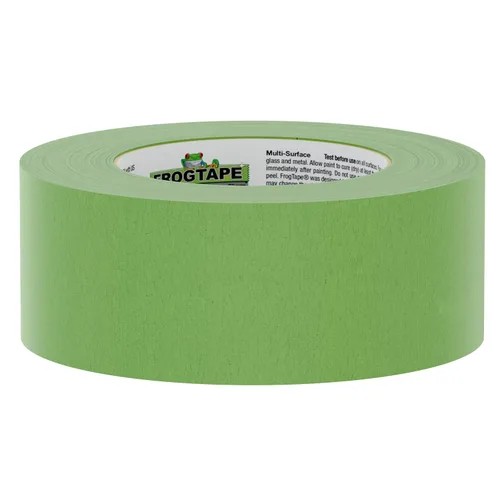 Miniatura 10 de FrogTape Cinta de pintor multisuperficie con bloque de pintura, 2 pulgadas de ancho (1.88 pulgadas x 60 yardas), adherencia media de adherencia