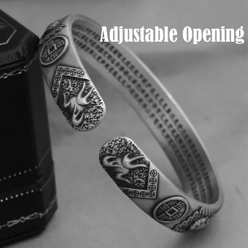 Miniatura 4 de Pixiu Bracelet Feng Shui Pixiu Ring Set, Chinese Feng Shui Pi Yao Wealth Bracelet, Pixiu Ring Protection Wealth Bring Good Luck and Prosperity for