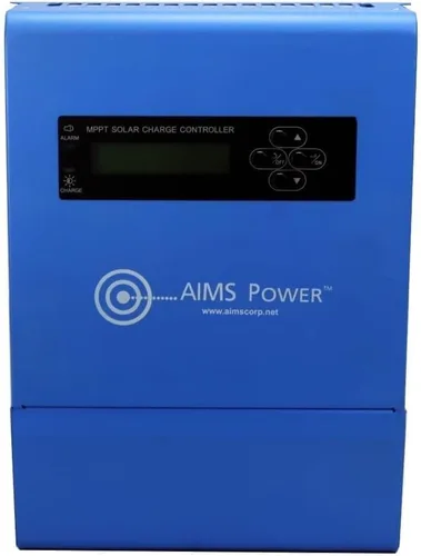 Miniatura 8 de AIMS Power SCC80AMPPT Controlador de carga solar MPPT de 80 amperios; carga sistemas solares de 12, 24, 36 y 48 voltios; carga de 4 etapas; selector