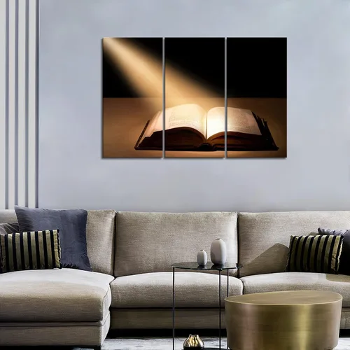 Miniatura 2 de Arte de pared de la Santa Biblia, pintura en lienzo de Jesús cristiano, impresión sobre lienzo, imágenes de religión para decoración del hogar