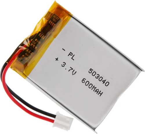 Miniatura 23 de Batería Lipo de 3.7V 1000mAh 102050 Batería recargable de polímero de litio con conector JST PH2.0.000 in para altavoz Bluetooth, GPS, reloj