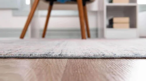Miniatura 5 de Unique Loom Noble Collection - Alfombra de área tradicional, envejecida, vintage, geométrica, con borde (2' 2 x 3' 0 rectangular, azul/beige)