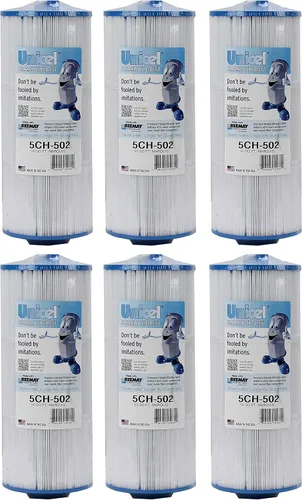 Miniatura 11 de Unicel 5CH-502 Cartucho de filtro para bañera de hidromasaje de reemplazo de medios de 50 pies cuadrados con 197 pliegues