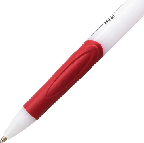 Miniatura 4 de Pentel GlideWrite - Bolígrafo con tinta TechniFlo (³/₆₄ pulgadas), trazo medio, tinta surtida, paquete de 6 (BX910BP6M)