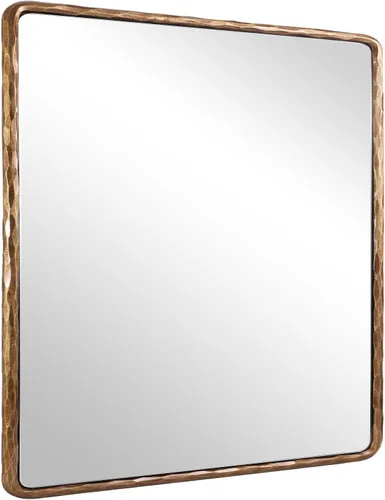 Miniatura 22 de ANDY STAR Espejos de Baño Negros Forjados a Mano para Pared, 22 x 30 Pulgadas Marco de Metal de Acero Sólido Vintage Espejo de Tocador de Baño