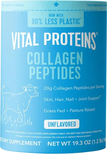 Miniatura 20 de Vital Proteins Suplemento en polvo de péptidos de colágeno para piel, cabello, uñas, salud o apoyo articular – colágeno hidrolizado – sin sabor, 7
