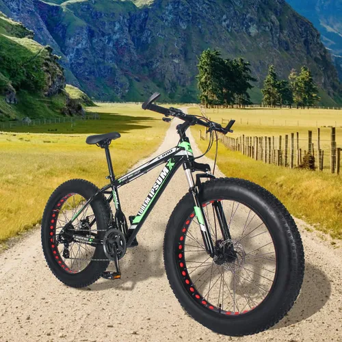 Miniatura 7 de Neumático de bicicleta Fat Bike de 20 x 3 pulgadas, compatible con neumático de bicicleta de montaña y bicicleta de playa Agarre fuerte (1 neumático)