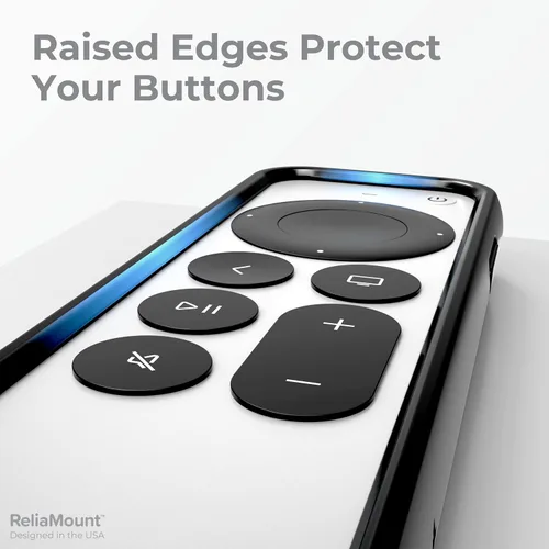 Miniatura 3 de ReliaMount Funda para controles remotos Apple TV, protección contra caídas de alta calidad y cómoda de sostener, diseñada en Estados Unidos