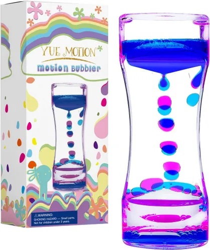 Miniatura 9 de Liquid Motion Bubbler - Tubos antiestrés para aliviar el estrés - Juego visual calmante para la escuela, el hogar, la oficina, relleno de calcetines