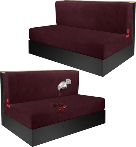 Miniatura 72 de Fundas de cojín impermeables para sofá, funda elástica lavable con diseño elástico antideslizante, protector de muebles para mascotas y niños