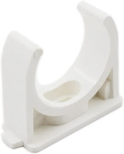 Miniatura 8 de 50 clips de sujeción de tubería de PVC, soporte de tubo de agua en forma de U, tubos de agua y mangueras de tubo, anillo a presión con parte