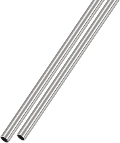 METALLIXITY Tubo de acero inoxidable 316 (0.118 in de diámetro exterior x 0.020 in de pared T x 11.811 in de largo), 2 piezas, tubo recto - para