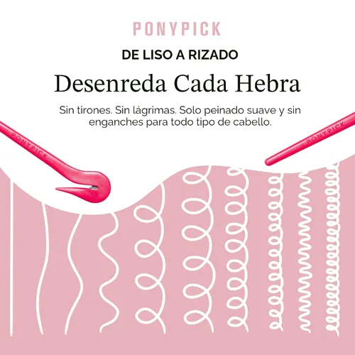 Miniatura 4 de THE PONY PICK - Herramienta de corte de bandas elásticas para el cabello, fácil de usar, sin dolor, sin daños en el cabello, herramienta de corte