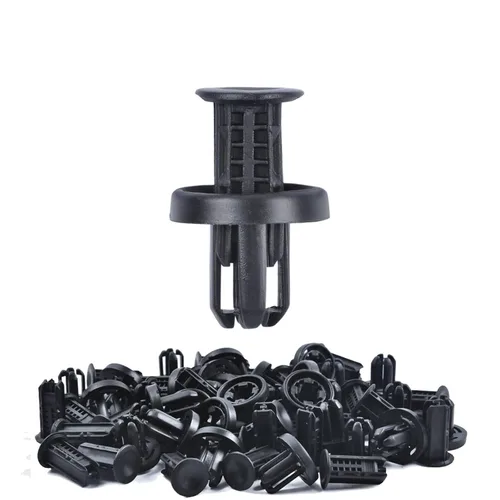 Miniatura 2 de OTUAYAUTO 10184895 140 clips de retención de remaches de plástico para puerta de parachoques de guardabarros de repuesto para Jeep Wrangler 07-20