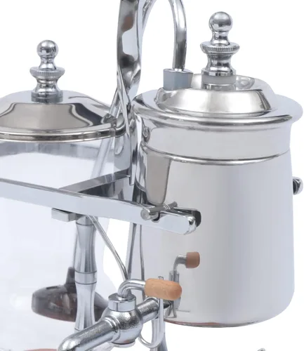 Miniatura 4 de Family Balance - Cafetera sifón con sifón, diseño elegante de estilo retro (dorado)