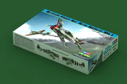 Miniatura 2 de Hobby Boss Kit de construcción de modelo de avión Hellcat Mk.I de la flota británica