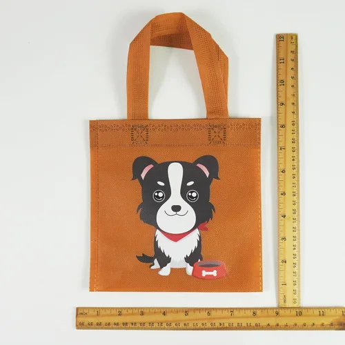 Miniatura 2 de BANBALLON 20 bolsas de golosinas para perros – Bolsas de golosinas no tejidas para cachorros para niños y baby showers, suministros para fiestas
