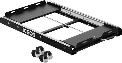 ICECO Montaje deslizante para refrigerador portátil JP Pro Series, refrigerador de coche congelador deslizante (deslizante para JP30 Pro/JP40