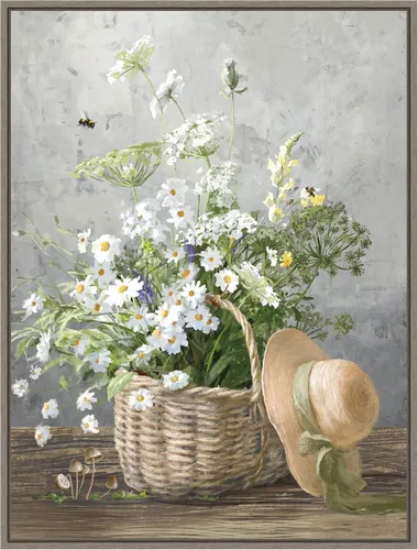 Miniatura 19 de Amanti Art Lienzo enmarcado para pared, 24 x 18 pulgadas, casa de campo de jardinería III por Danhui Nai, lienzo enmarcado para pared, obras de arte