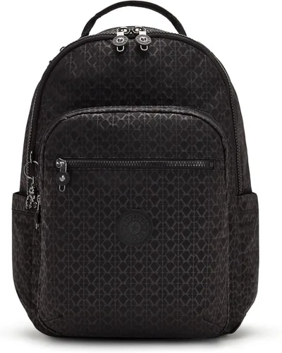 Miniatura 73 de Kipling Mochila para portátil Seoul de 15 pulgadas para mujer, duradera, espaciosa, con correas acolchadas para el hombro, funda protectora