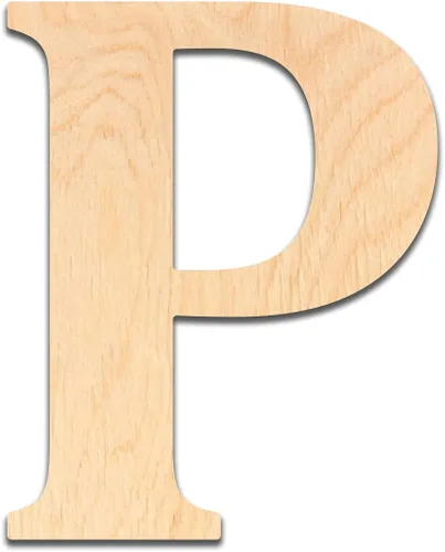 Miniatura 25 de Ampersand - Letras de madera de 6 pulgadas de alto, abedul báltico de 1/4 de pulgada de grosor, decoración de bricolaje pintable, letreros