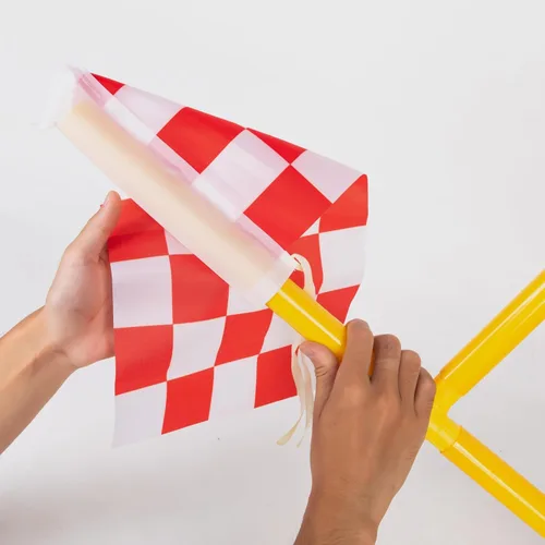 Miniatura 5 de Poste de portería de campo de fútbol portátil de 6 x 4 pies, portería de campo de patada, poste de portería de campo para niños, jóvenes, adultos