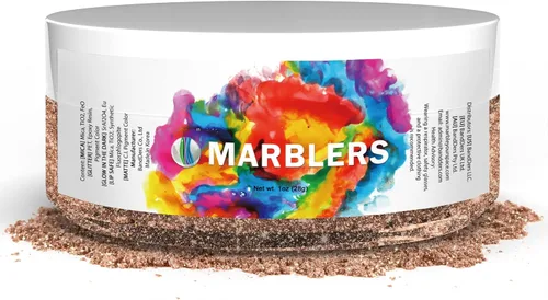 Miniatura 23 de MARBLERS - Polvo de mica de grado cosmético, nacarado, no tóxico, vegano, libre de crueldad, sombra de ojos, esmalte de uñas, arte de uñas, [Gris]