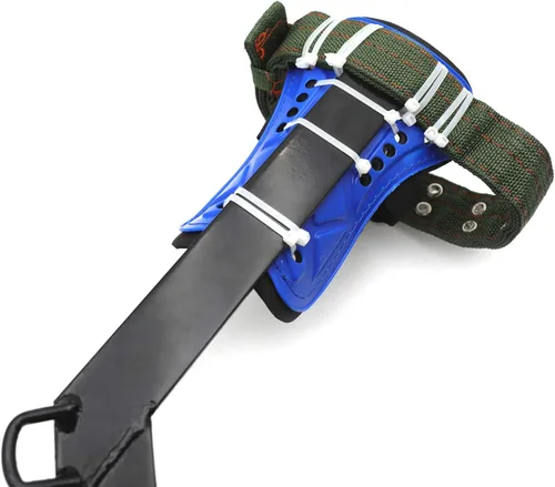 Miniatura 7 de HongK - Juego de picos de escalada de árboles Cinturón ajustable de seguridad Cordón Cuerda de rescate Cinturón 2 engranajes [P/N: ET-OUTDOOR002-RAW]