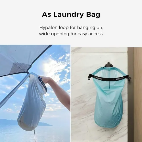 Miniatura 4 de Bee Nesting Juego de bolsas secas ultraligeras para mochileros, saco seco impermeable para camping, senderismo, motocicleta, saco de cosas ligeras