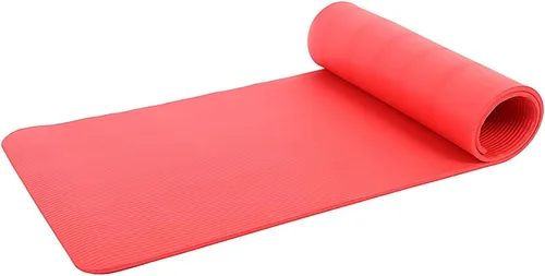 Miniatura 9 de Esterilla de yoga rosa de 0.197 in de grosor antideslizante de alta densidad antideslizante con correa de transporte esterilla de yoga caliente