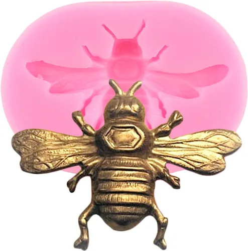 Miniatura 9 de ZiXiang Bumble Bee - Moldes de silicona para fondant para cupcakes, decoración de pasteles, caramelo, polimérico, arcilla, pasta de goma de mascar