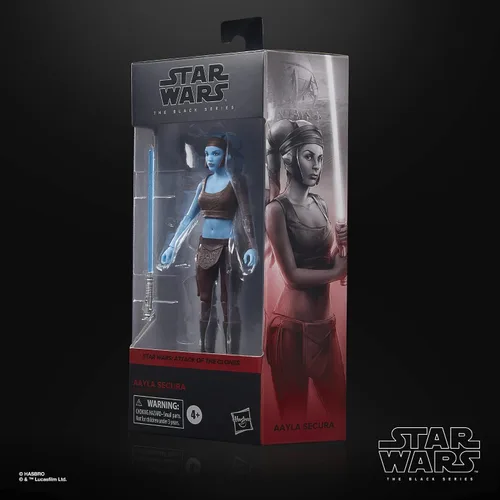 Miniatura 3 de STAR WARS The Black Series Aayla Secura - Figura de acción coleccionable de Aayla Secura de 6 pulgadas, juguetes para niños a partir de 4 años
