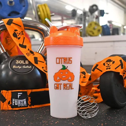 Miniatura 4 de Forza Sports Licuadora Botella x Coctelera clásica de 28 onzas - Citrus Got Real