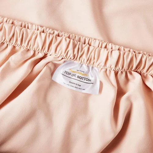 Miniatura 4 de PeachSkinSheets Juego de sábanas de berenjena, nivel de suavidad de 1500 hilos, sábanas refrescantes extra suaves para personas que duermen