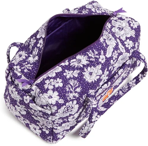 Miniatura 3 de Vera Bradley Women's Collegiate Large Travel Duffle Bag (Multiple Teams Available), Cotton