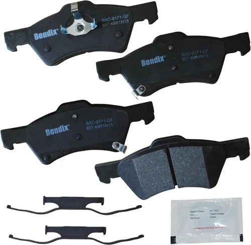 Miniatura 266 de Pastillas de freno delanteras cerámicas Bendix Priority1 CFC2302 para Hyundai Elantra 2021, Sonata 2022-2020, Kia K5 2023-2021