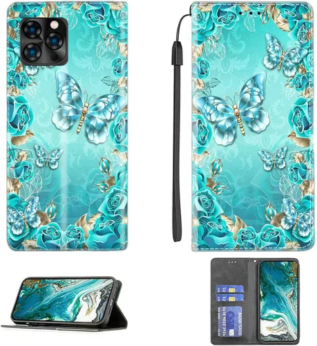 Miniatura 245 de Funda para Moto One Zoom compatible con Motorola One Zoom Phone Case Flip Stand Cover Magnetic Close YHD
