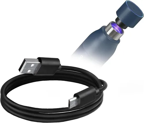 BoxWave Cable compatible con botella LARQ PureVis de 25 oz - Cable DirectSync, carga duradera y sincronización