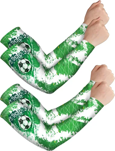 Miniatura 2 de QQKO Mangas de brazo de jardinería, mangas de enfriamiento con protección UV solar para mujeres y hombres