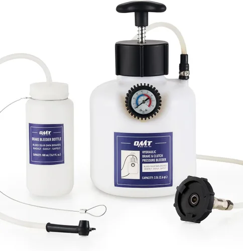 Miniatura 10 de Kit de purga de frenos Orion Motor Tech, extractor de líquido de frenos de 2.5L para una persona compatible con Ford VW BMW y más, purga de presión