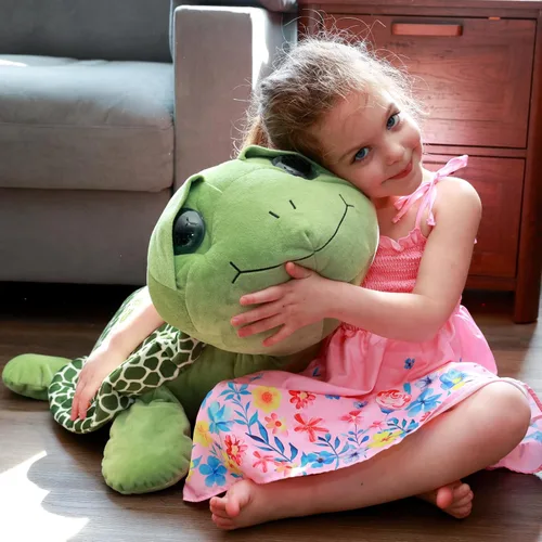 Miniatura 9 de MorisMos Animal de Peluche Gran Tiburón Blanco Almohada de Peluche, Juguete Gigante de Tiburón Mako de 47 pulgadas para Niños y Adultos, Regalo